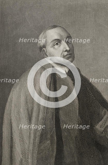 Ambrosio de Morales, (1513-91), Spanish Chronicler of the Kingdom..., 1852. Creator: Antonio Roca Sallent.