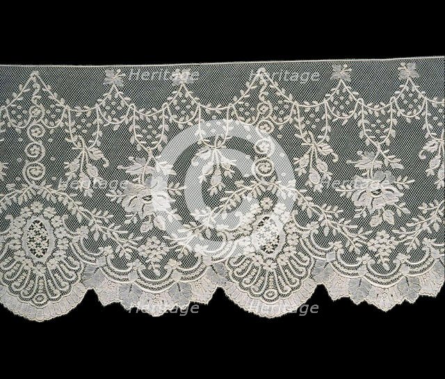 Flounce, Belgium, 1875/1900. Creator: Unknown.