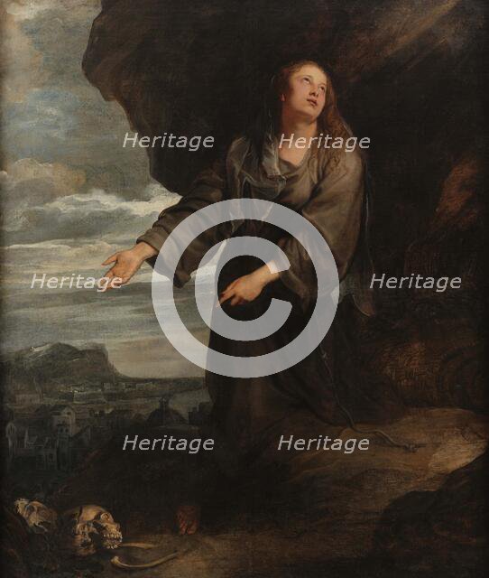 Saint Rosalia Interceding for the City of Palermo, c.1630. Creator: Dyck, Sir Anthony van (1599-1641).