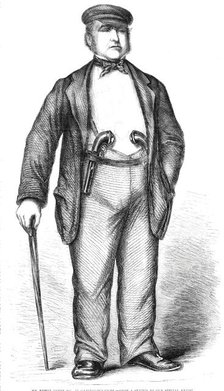 Mr. Edwin James, Q.C., in Garibaldi's camp - from a sketch by our special artist, 1860. Creator: Unknown.