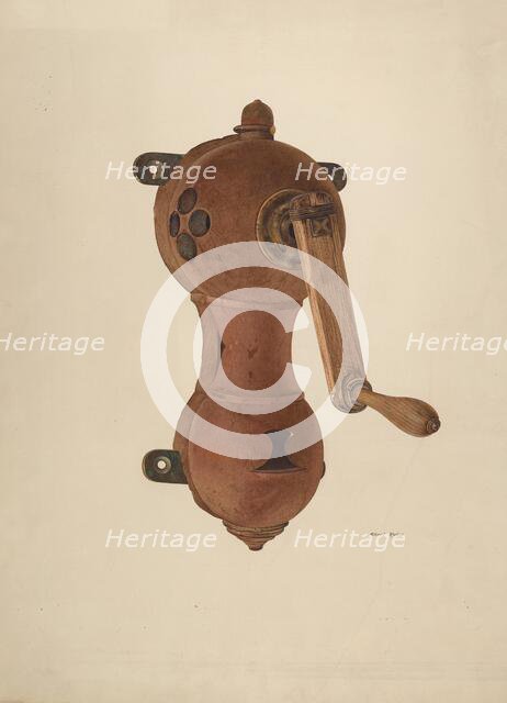 Naval Clapper, c. 1939. Creator: Albert Rudin.