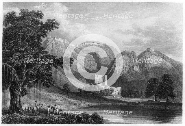 The Fortress of Bowrie, Rajpootana, India, c1860. Artist: Unknown