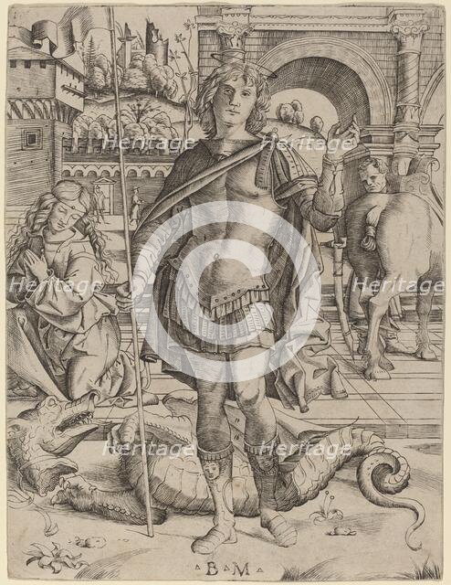Saint George, c. 1506. Creator: Benedetto Montagna.