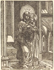 Virgin and Child in a Church, c. 1519. Creator: Albrecht Altdorfer.