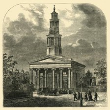 'New St. Pancras Church', c1876. Creator: Unknown.