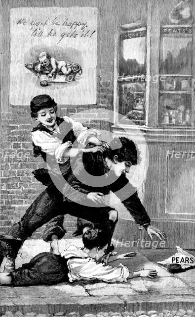 Advertisement for Pears’ Soap, 1890. Creator: Unknown.