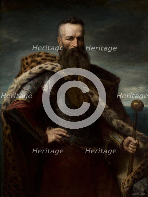 Hetman Stefan Czarniecki, 1863. Creator: Leon Kaplinski.