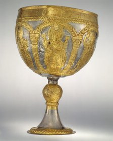 The Attarouthi Treasure - Chalice, Byzantine, 500-650. Creator: Unknown.