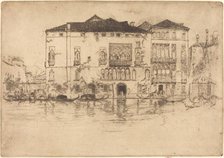 The Palaces, 1880. Creator: James Abbott McNeill Whistler.