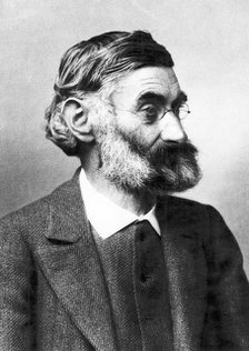 Ernst Abbe (1840-1905), German physicist. Artist: Unknown