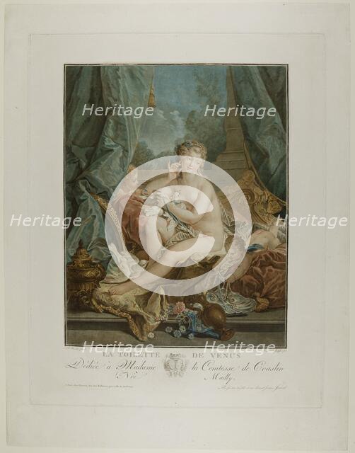 The Toilet of Venus, 1783. Creator: Jean Francois Janinet.