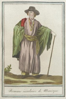 Costumes de Différents Pays, 'Homme Insulaire de Minorque', c1797. Creator: Jacques Grasset de Saint-Sauveur.