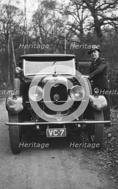 Alvis Silver Eagle, c1920s-c1930s. Artist: Unknown