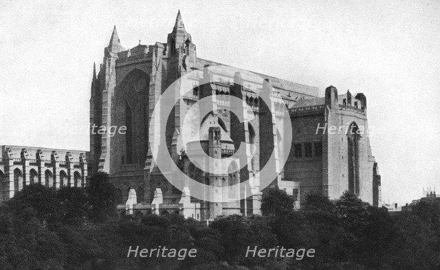Liverpool Cathedral, 1924-1926. Artist: Unknown