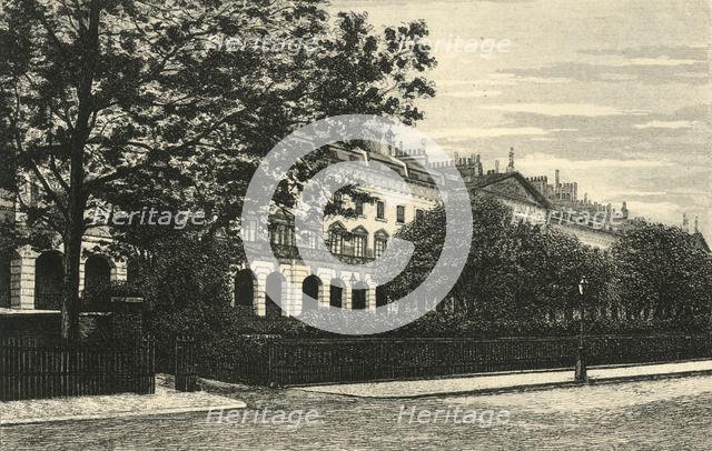 'Hanover Terrace, Regent's Park', c1876. Creator: Unknown.