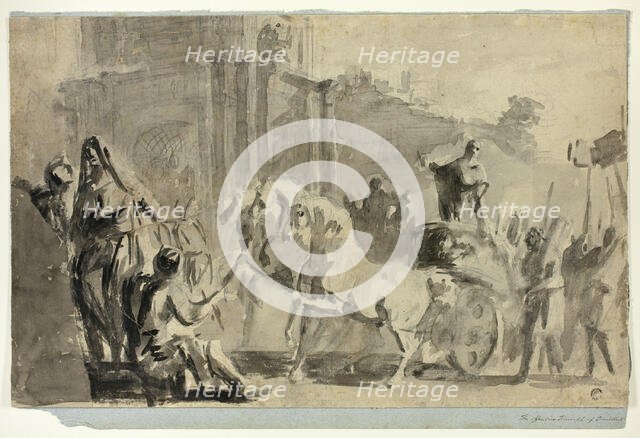 The Offensive Triumph of Camillus, n.d. Creator: Sawrey Gilpin.