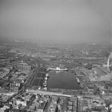East India Dock, Blackwall, Tower Hamlets, London, 1962. Artist: Aerofilms.