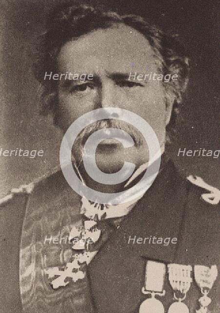 Portrait of Admiral Vittorio Arminjon (1830-1897). Creator: Anonymous.