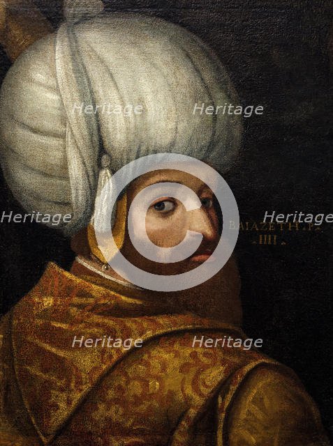Sultan Bayezid I, c. 1580. Creator: Veronese, Paolo, (School)  .