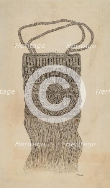 Handbag, 1935/1942. Creator: Raymond Manupelli.