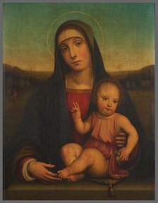 Virgin and Child, after Francia. Creator: Unknown.