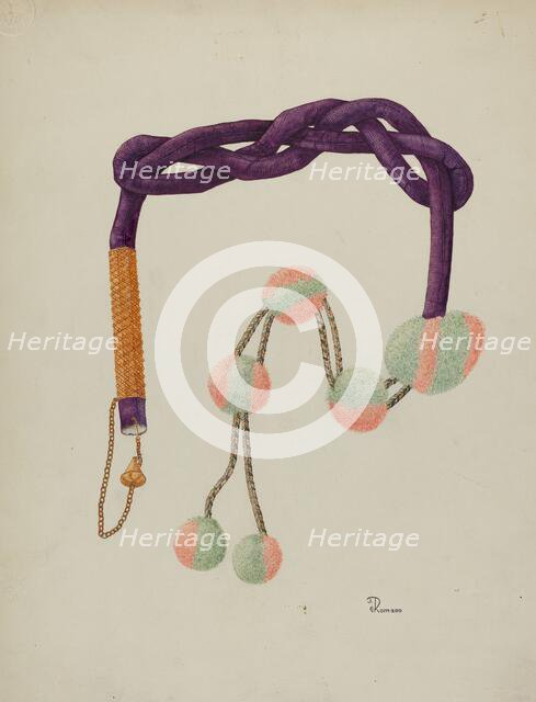 Lighter (Mecha) for Flint, 1938. Creator: Josephine C. Romano.