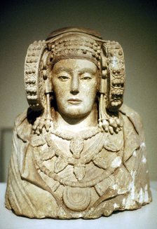 The Lady of Elche, 5th century BC. Artist: Unknown