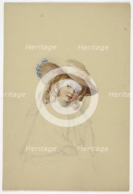 Portrait of Florence Seymour, n.d. Creator: Elizabeth Murray.