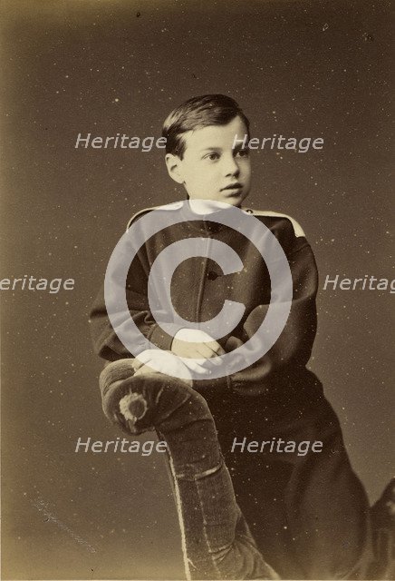 Portrait of Grand Duke Dmitry Konstantinovich of Russia (1860-1919), 1874.