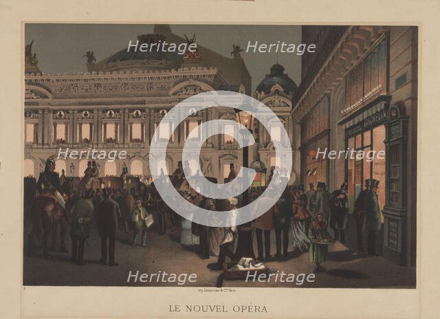 Le nouvel opéra. Creator: Unknown artist.