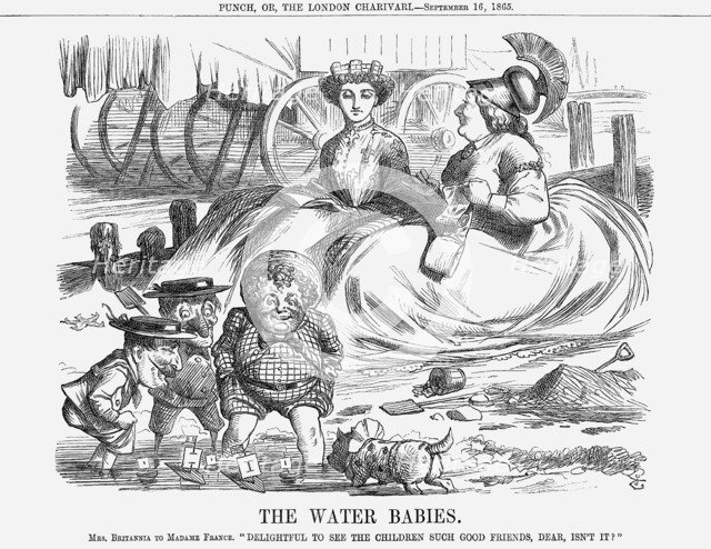 'The Water Babies', 1865. Artist: John Tenniel