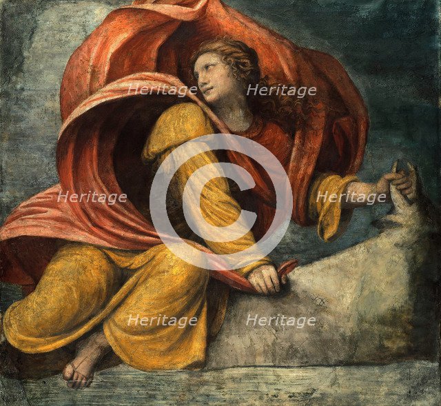 The Rape of Europa. Artist: Luini, Bernardino (ca. 1480-1532)