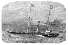 The New Steam-yacht "Cleopatra" built for Il Hami Pacha, Son of the Late Viceroy of Egypt, 1858. Creator: Unknown.