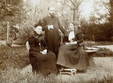 Frederick Belding Power, Frau (Louise) Flückiger and Marie Flückiger, 1897. Creator: Unknown.