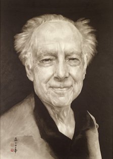 Portrait of Michael Sullivan, 2012. Artist: Qu Leilei.