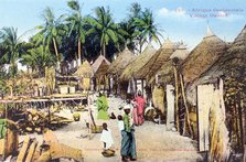 Wolof, or Ouolof village, Senegal, 20th century. Artist: Unknown