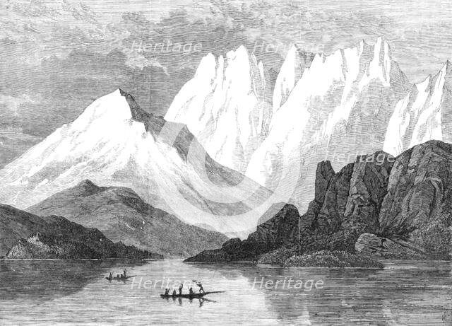 Crooked Reach, Strait of Magellan, 1869. Creator: Unknown.