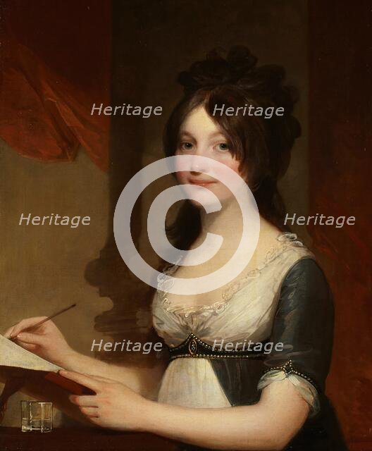 Portrait of a Young Woman, about 1802-1804. Creator: Gilbert Stuart.