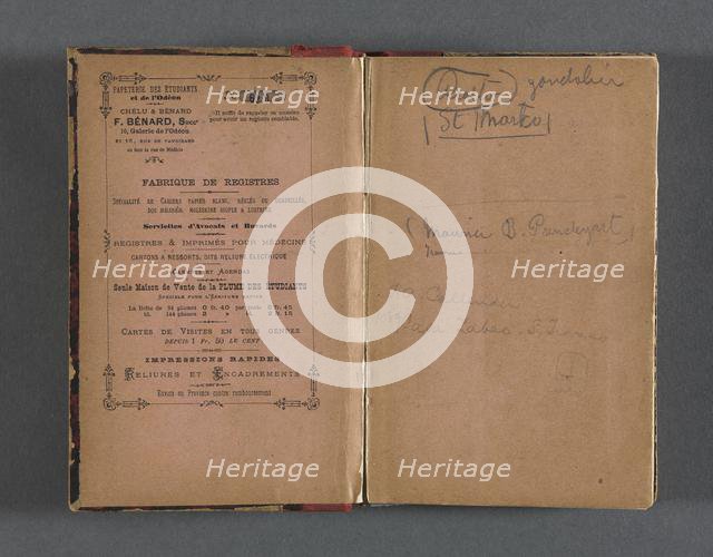 Italian Sketchbook, 1898-1899. Creator: Maurice Prendergast (American, 1858-1924).