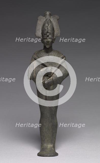 Statuette of Osiris, 664-30 BC. Creator: Unknown.