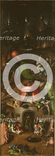 The Last Judgment. Winged Altar after Hieronymus Bosch, ca 1521-1525.
