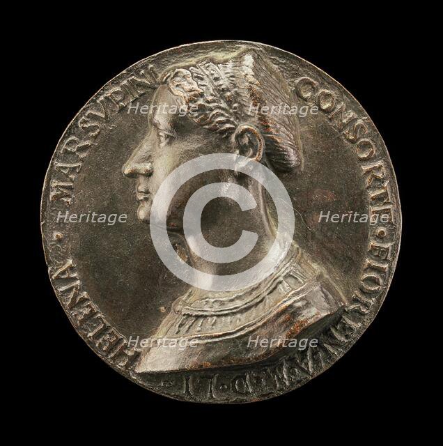 Elena Marsuppini, d. 1575, Wife of Francesco da Sangallo, 1551. Creator: Francesco da Sangallo.