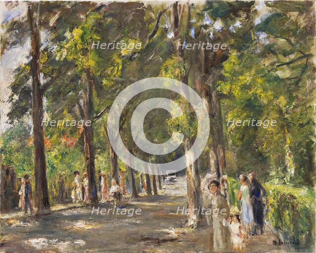 Great Lake Road at Wannsee , c. 1925. Creator: Liebermann, Max (1847-1935).