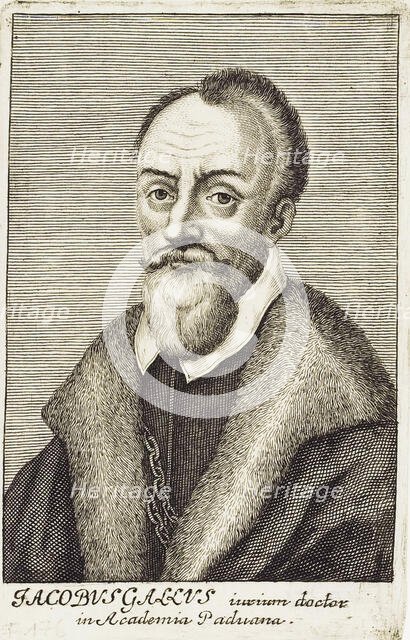 Portrait of the composer Jacobus Gallus (1550-1591), First Half of 17th cen.. Creator: Anonymous.