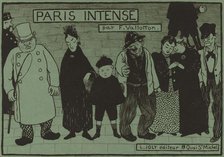 Album Cover for "Paris Intense", 1894. Creator: Félix Vallotton.