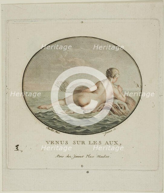 Venus Sur Les Aux, n.d. Creator: Jean Francois Janinet.