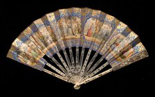 Fan, European, 1840-59. Creator: Eugene Andre Champollion.