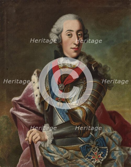 Portrait of Prince Clement Francis of Bavaria (1722-1770). Creator: Ziesenis, Johann Georg, the Younger (1716-1776).