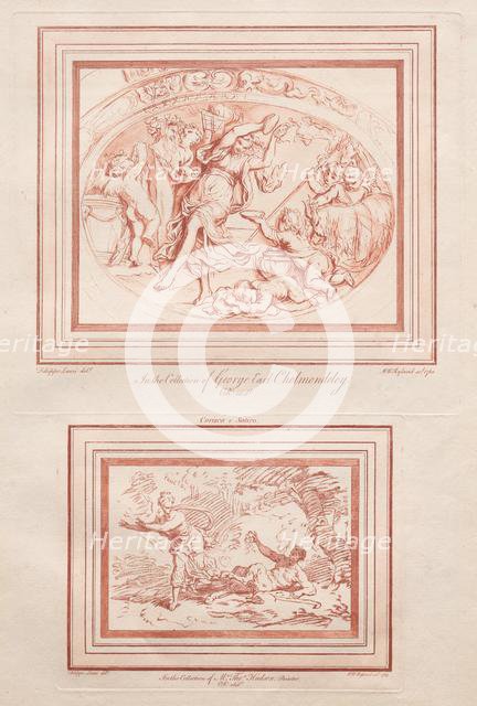 Corsica e Satiro, 1762-1763. Creator: William Ryland (British, 1732-1783).