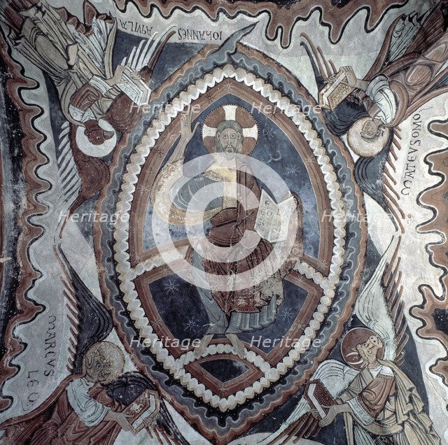 Paintings in the vaults of the Royal Pantheon in the Collegiate Church of San Isidoro de Leon, de…